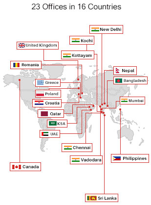 world map