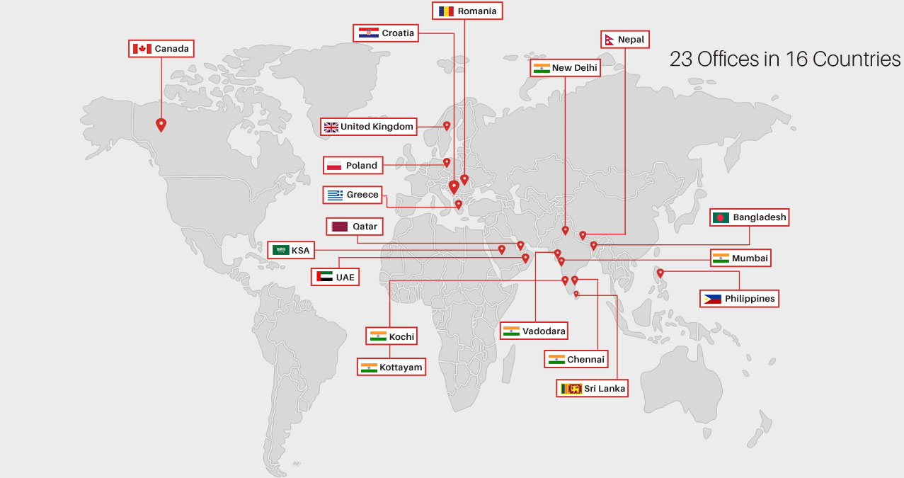 world map