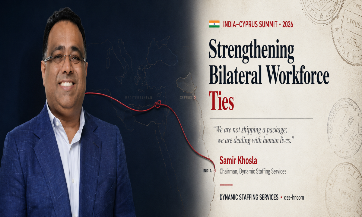 DSS Strengthens Bilateral Workforce Ties at the India–Cyprus Summit